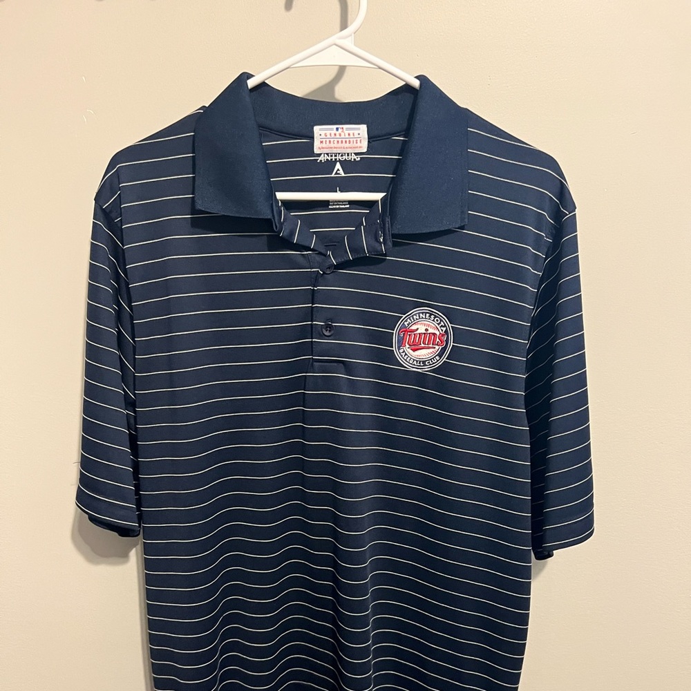 Minnesota Twins Striped Polo